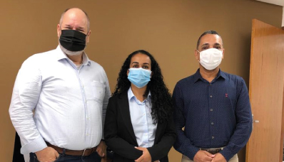 Visita Capitã Estéfane - PMV