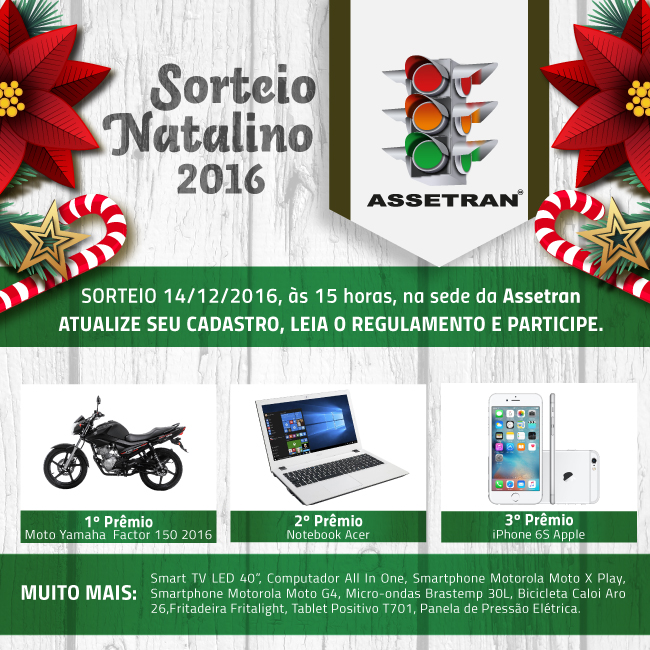 Sorteio de Natal 2016