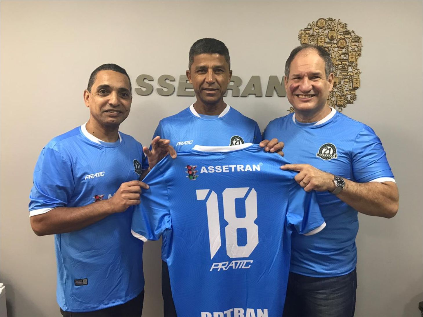 Assetran reforça parceria e patrocínio à equipe de futebol do BPTRAN