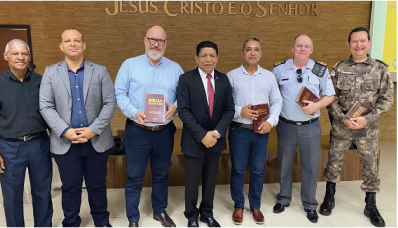 Diretoria da ASSETRAN participa de comemoração de aniversário do BPTran