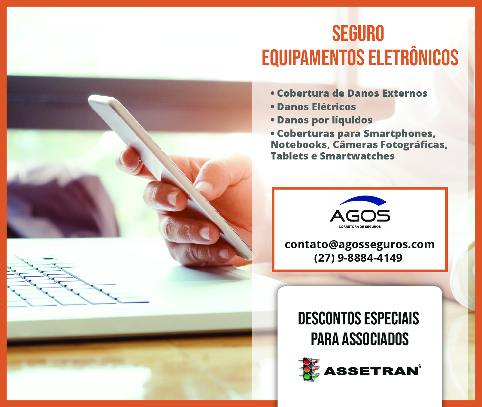 Agos Corretora - Seguro de Equipamentos Eletrônicos